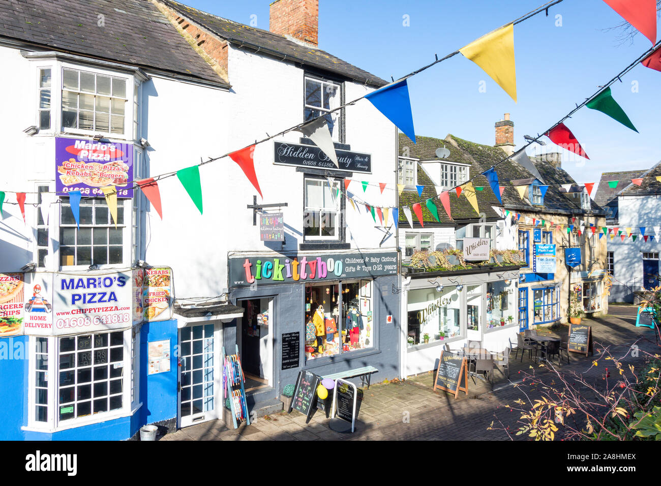 Riga centrale, Chipping Norton, Oxfordshire, England, Regno Unito Foto Stock