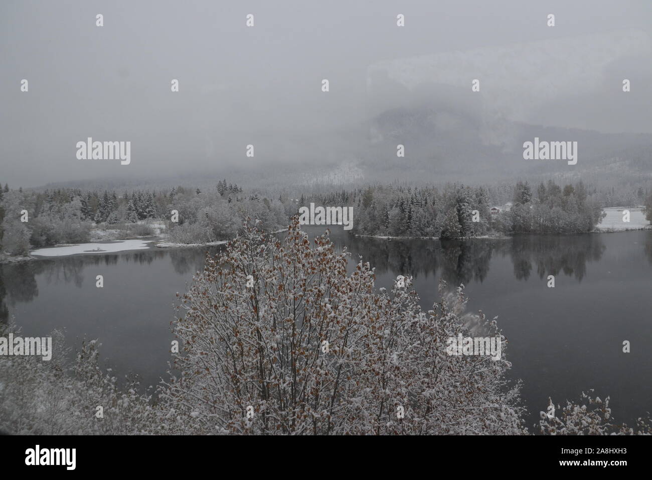 Lago norvegese Foto Stock