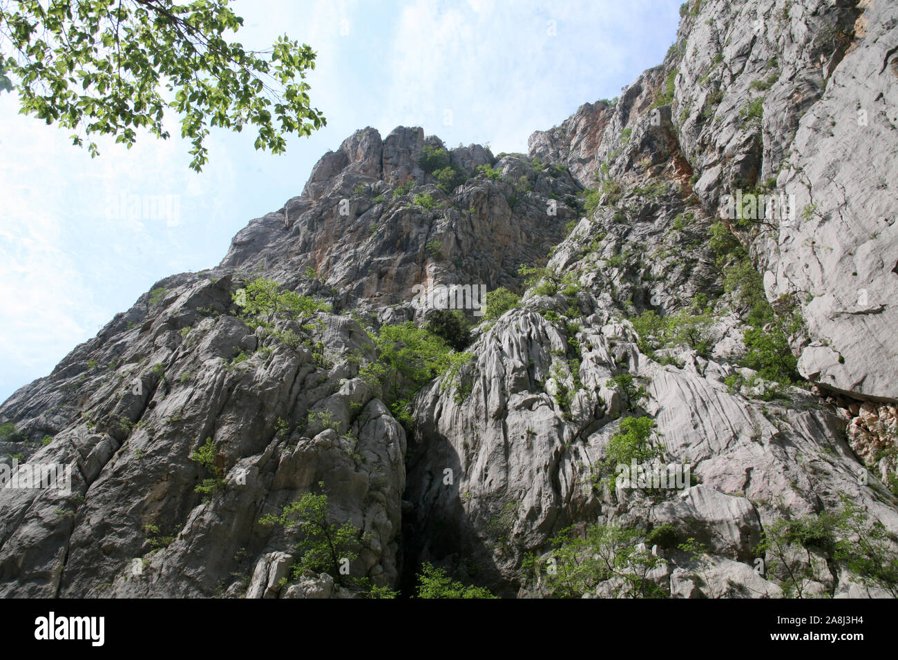 Parco nazionale Paklenica Foto Stock