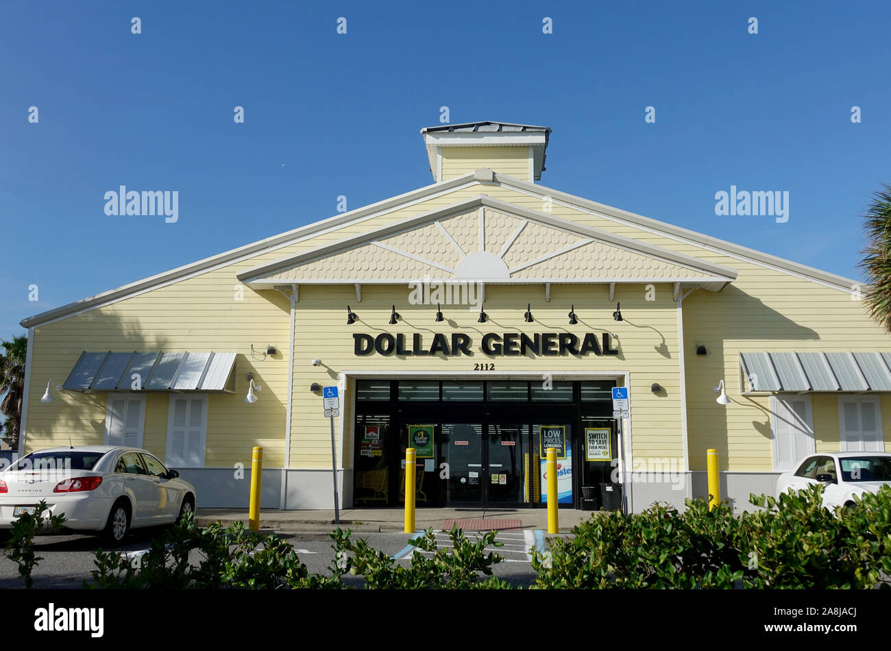 Dollar General Store su Atlantic Avenue Daytona Beach Shores Florida Foto Stock