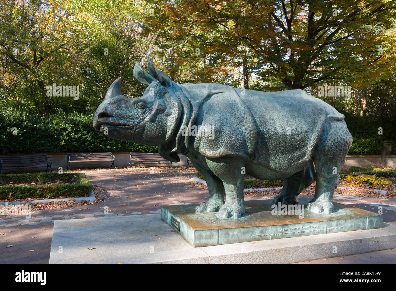 Il Bronx Zoo Wildlife Conservation Society, Bronx Park, Bronx, New York Foto Stock