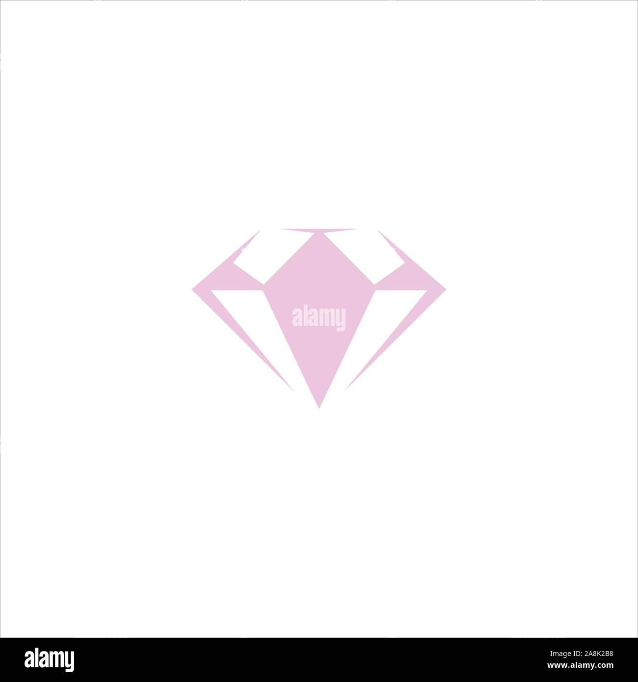 Diamante vettore logo design dei modelli Illustrazione Vettoriale