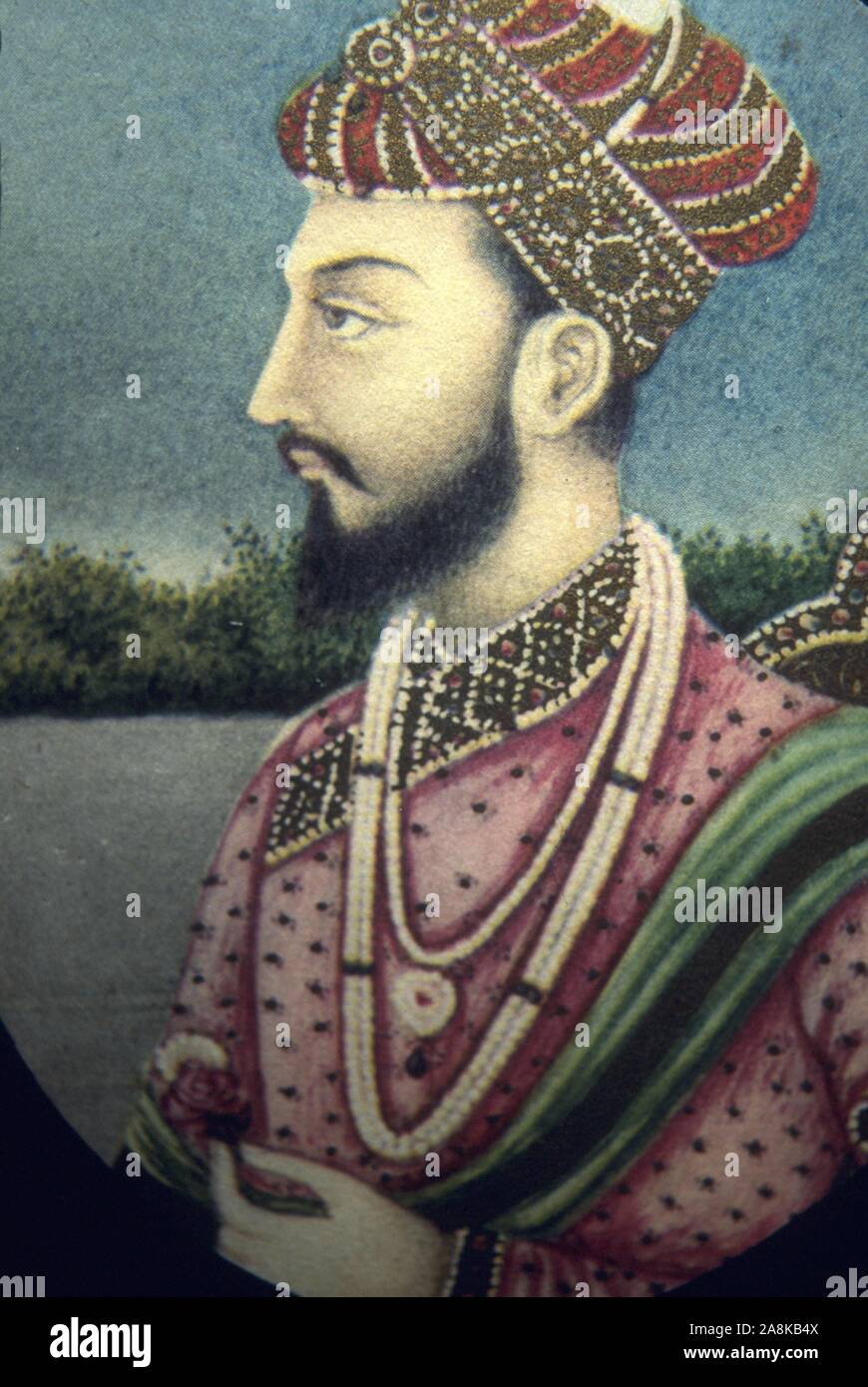 Imperatore Mughal Shah Jehan: 1627-1658 Foto Stock