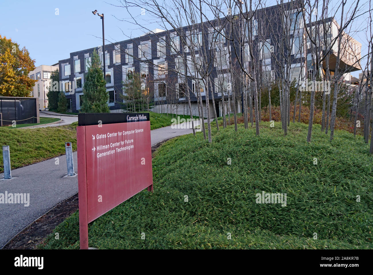 PITTSBURGH - Novembre 2019: Carnegie-Mellon è classificato come il migliore programma di laurea in informatica negli Stati Uniti. Foto Stock