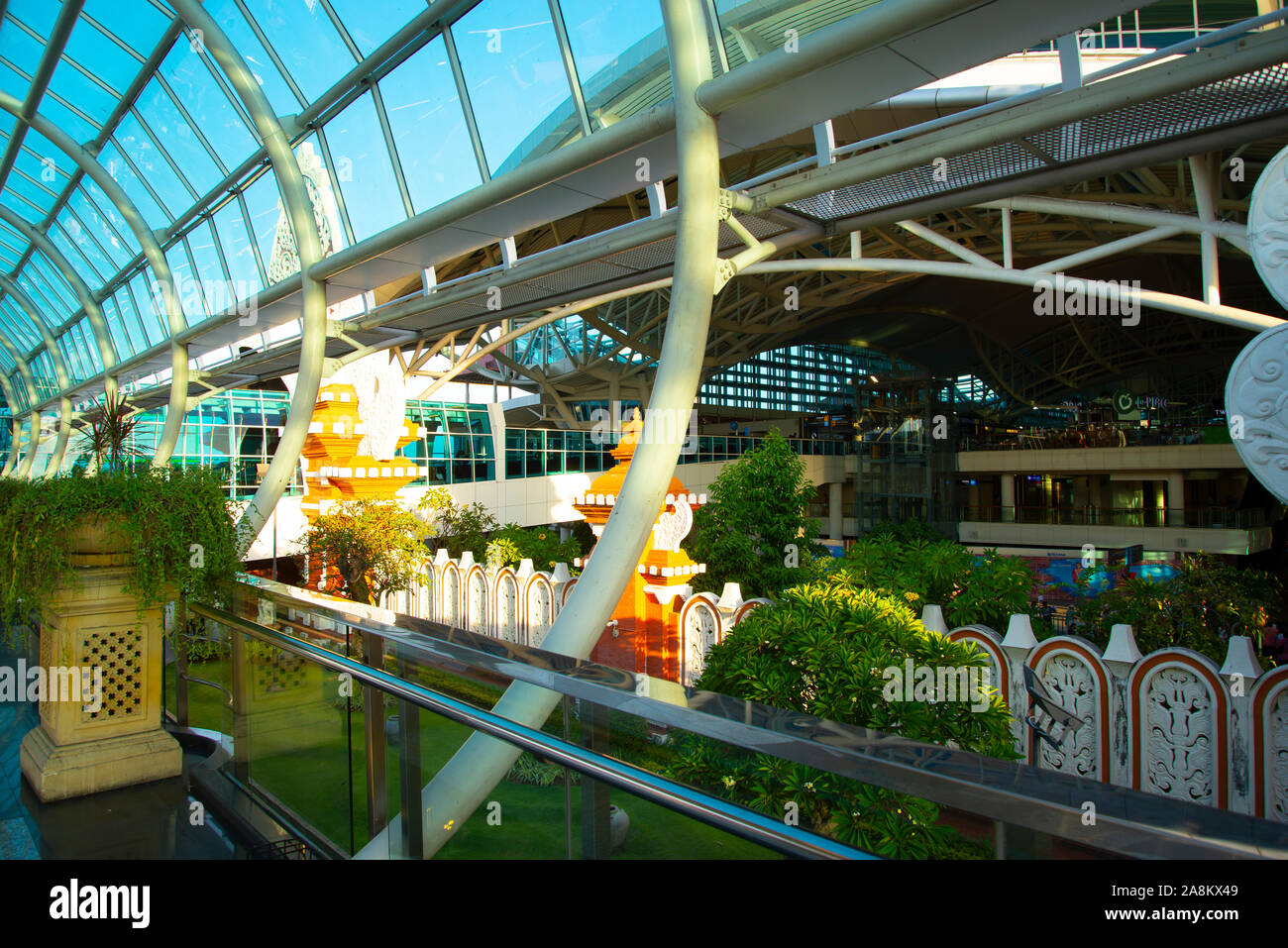 Denpasar, Indonesia - 2 Settembre 2019: Aeroporto Internazionale Ngurah Rai di Bali Foto Stock