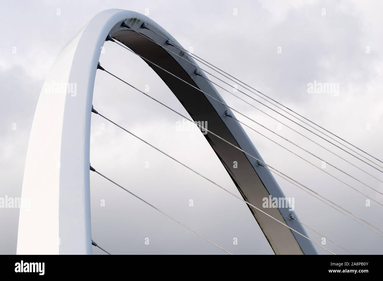 Il Milenium Ponte sul Quayside, Newcastle upon Tyne Foto Stock