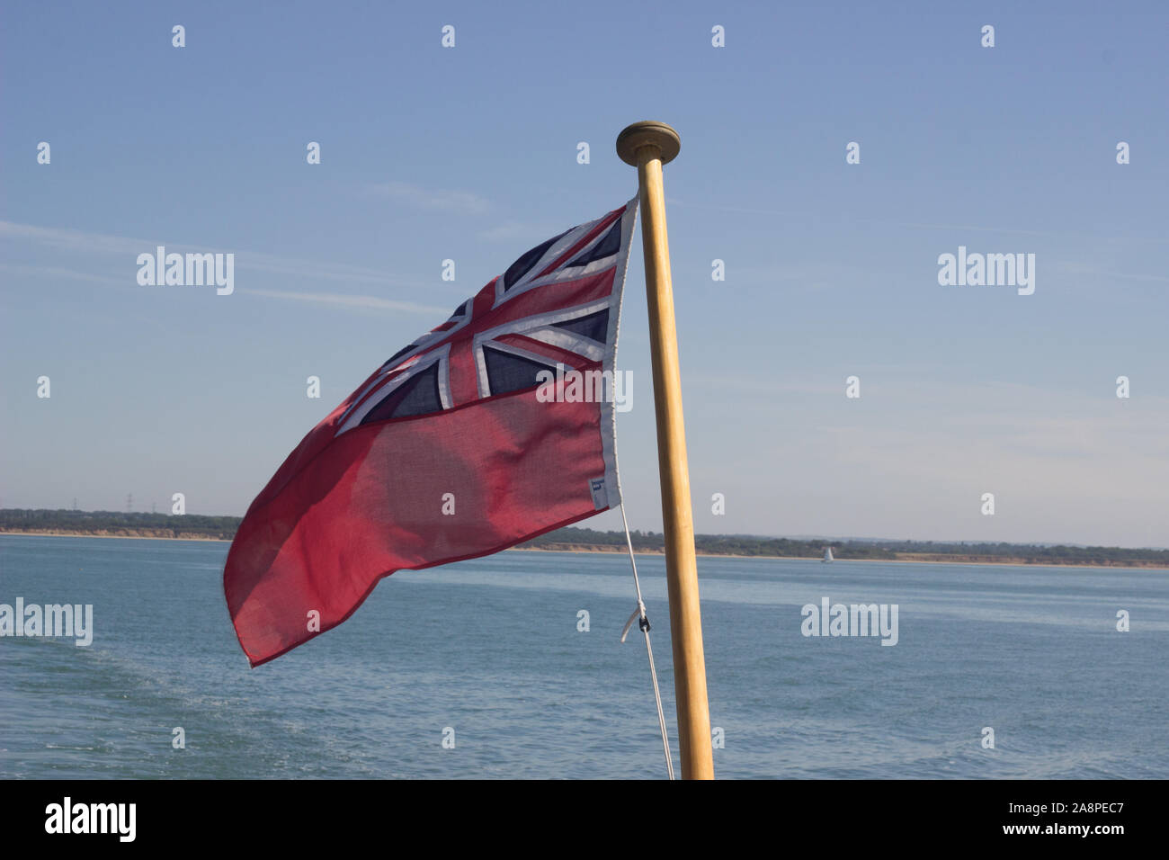 Red Ensign bandiera Foto Stock