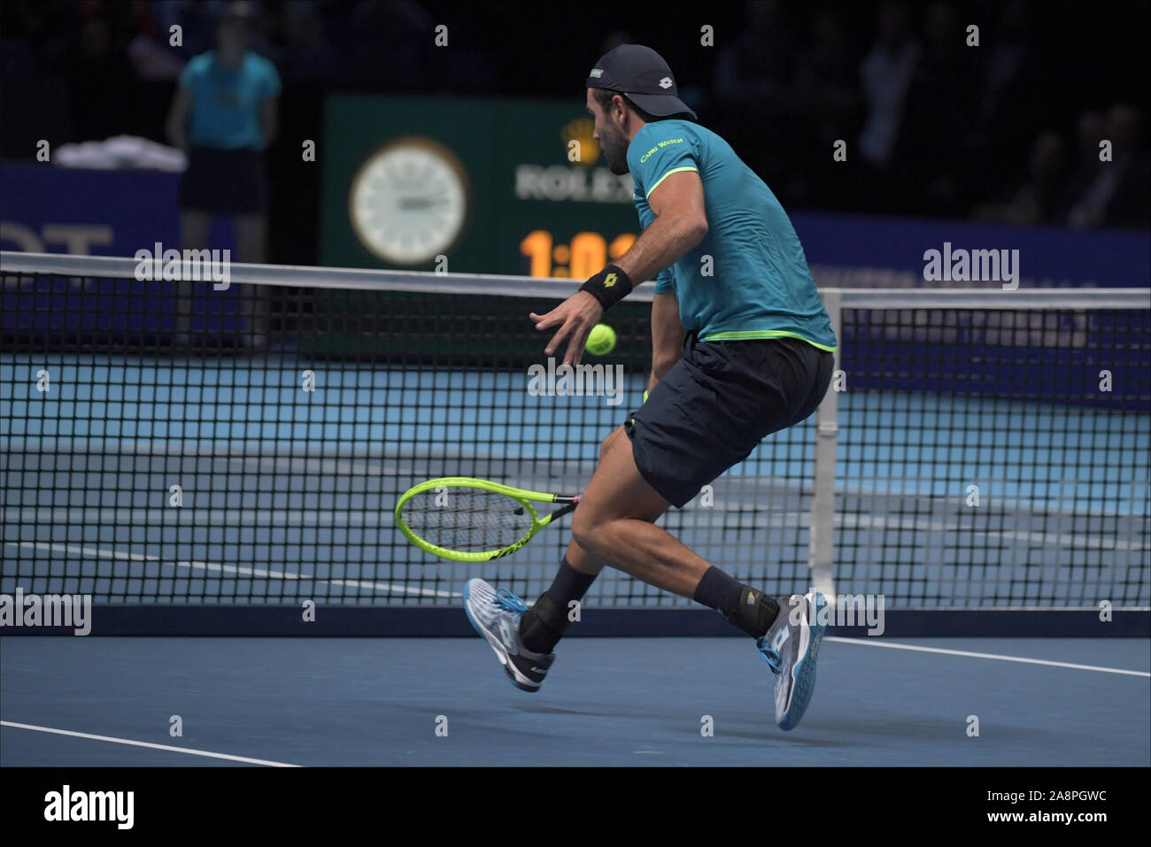 Londra, Italia. Decimo Nov, 2019. berettini durante Nitto ATP Finals - Tennis intenzionali - Credito: LPS/Roberto Zanettin/Alamy Live News Foto Stock