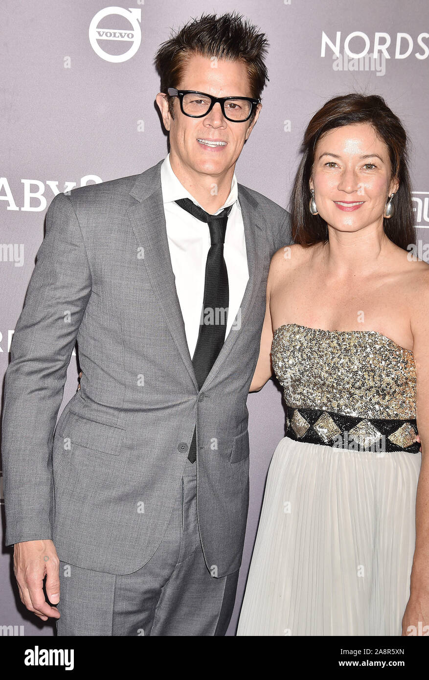 Città di Culver, CA - novembre 09: Johnny Knoxville e Naomi Nelson frequentare il 2019 Baby2Baby Gala presentato da Paul Mitchell a 3LABS su Novembre 09, 2019 in Culver City, California. Foto Stock