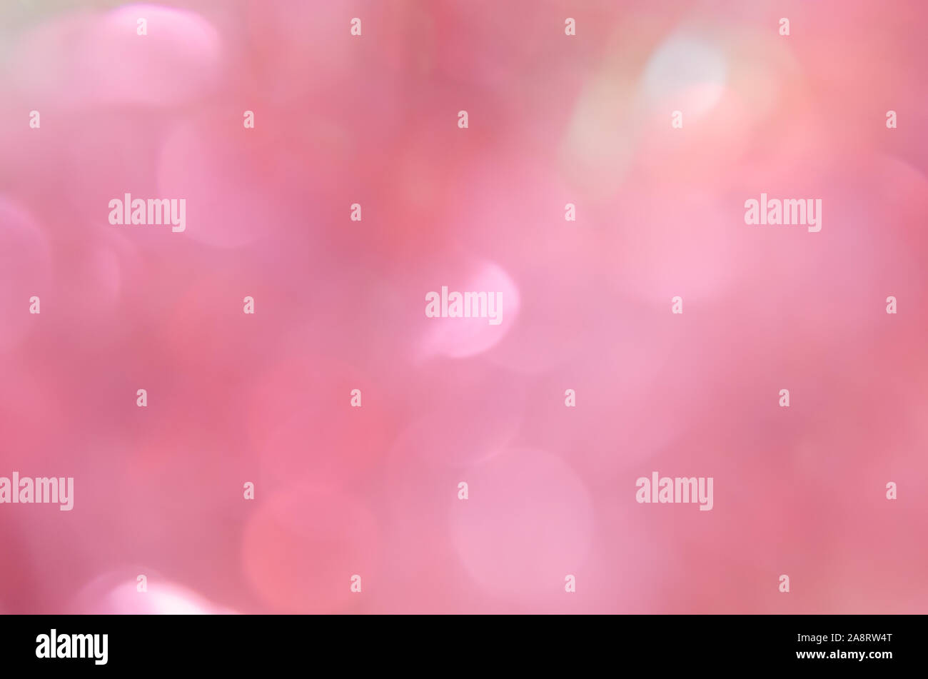 Abstract sfocata bokeh di fondo di colore rosso su sfondo Foto Stock