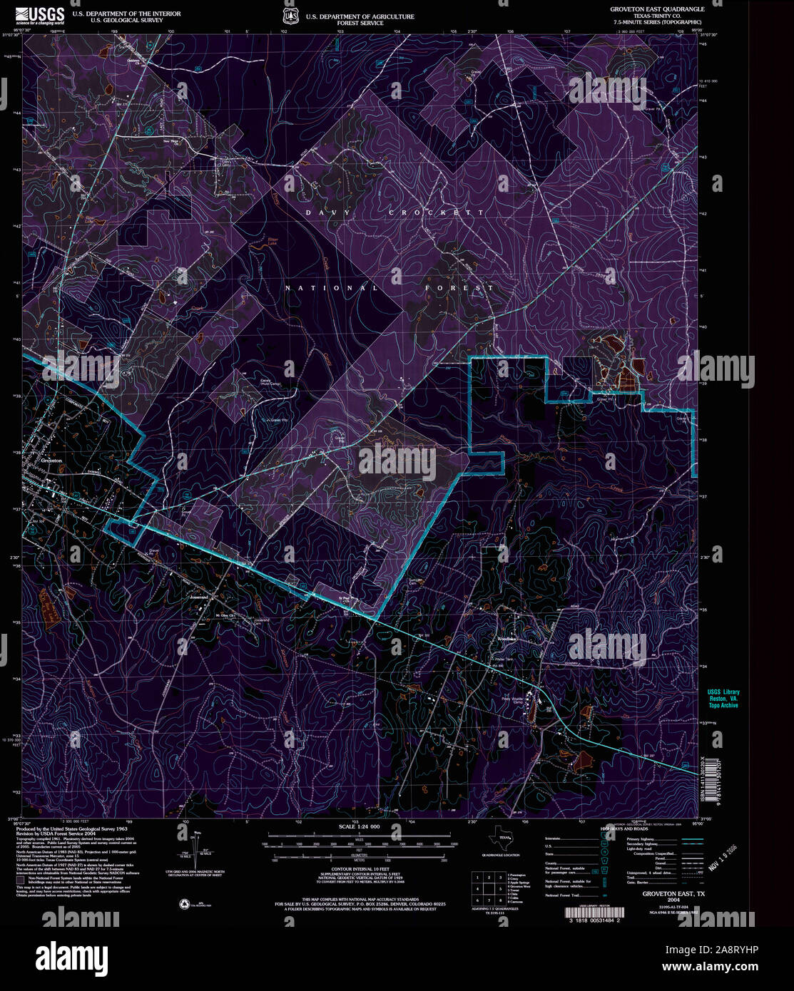 Mappa di groveton immagini e fotografie stock ad alta risoluzione Alamy