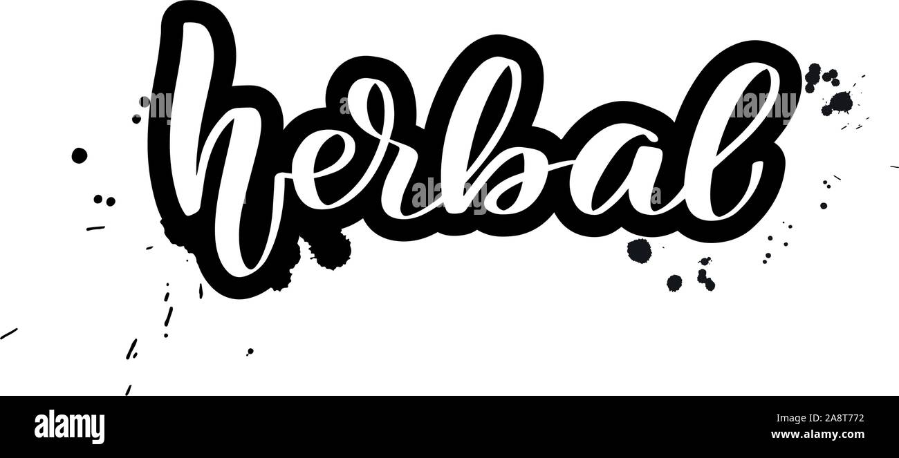 La calligrafia del vettore illustrazione stock isolati su sfondo bianco. Illustrazione Vettoriale