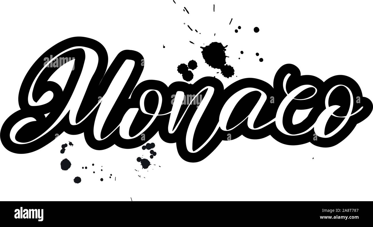 La calligrafia del vettore illustrazione stock isolati su sfondo bianco. Illustrazione Vettoriale