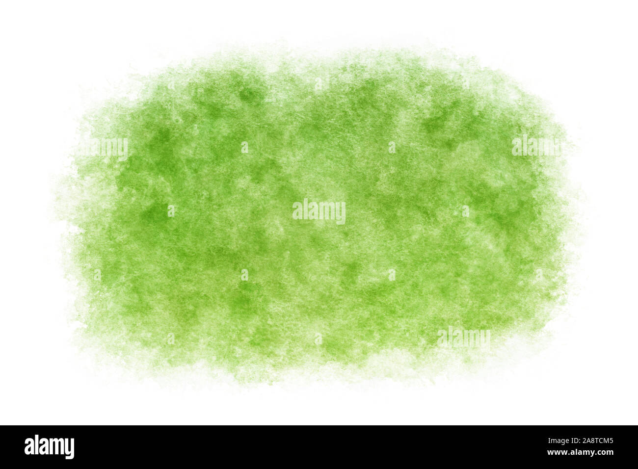Giapponese anno nuovo colore verde riassunto il naturale acquerello grunge mano sullo sfondo di vernice Foto Stock