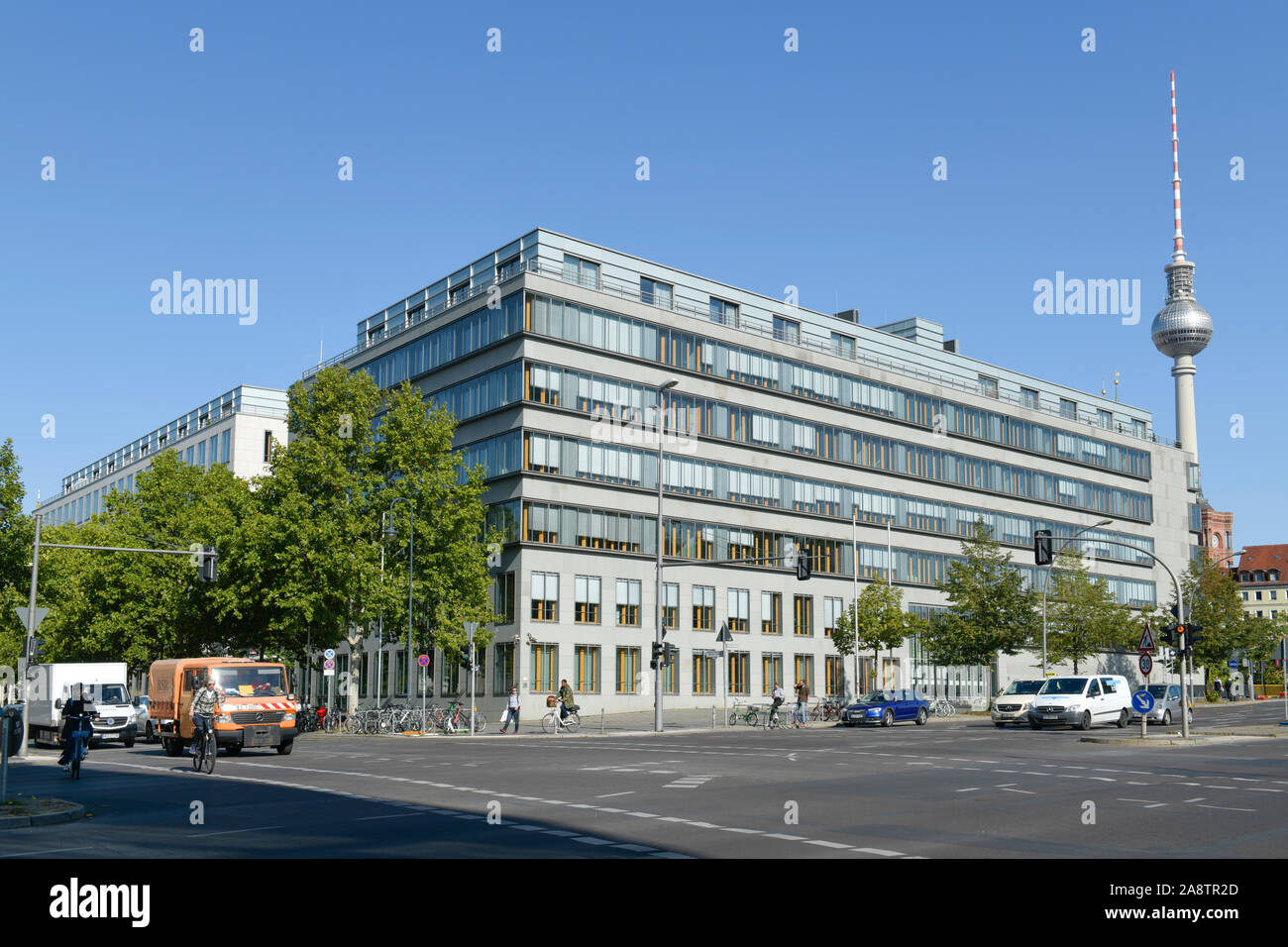 Haus der Deutschen Wirtschaft Breite Strasse, nel quartiere Mitte di Berlino, Deutschland Foto Stock