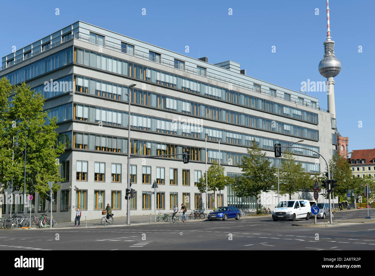 Haus der Deutschen Wirtschaft Breite Strasse, nel quartiere Mitte di Berlino, Deutschland Foto Stock