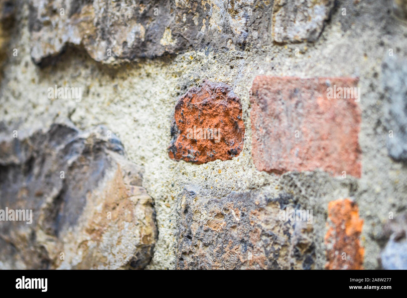 disegno astratto muro sulle strade storiche delle città spagnole Foto Stock