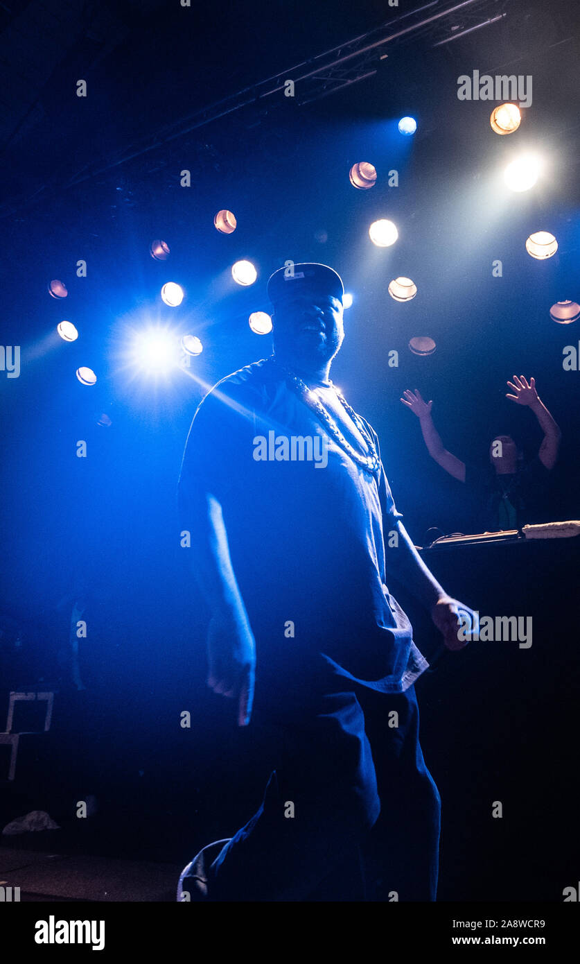 Copenhagen, Danimarca. 07th, novembre 2019. Il rapper americano e paroliere Xzibit esegue un concerto dal vivo a Pumpehuset in Copenhagen. (Photo credit: Gonzales foto - Joe Miller). Foto Stock