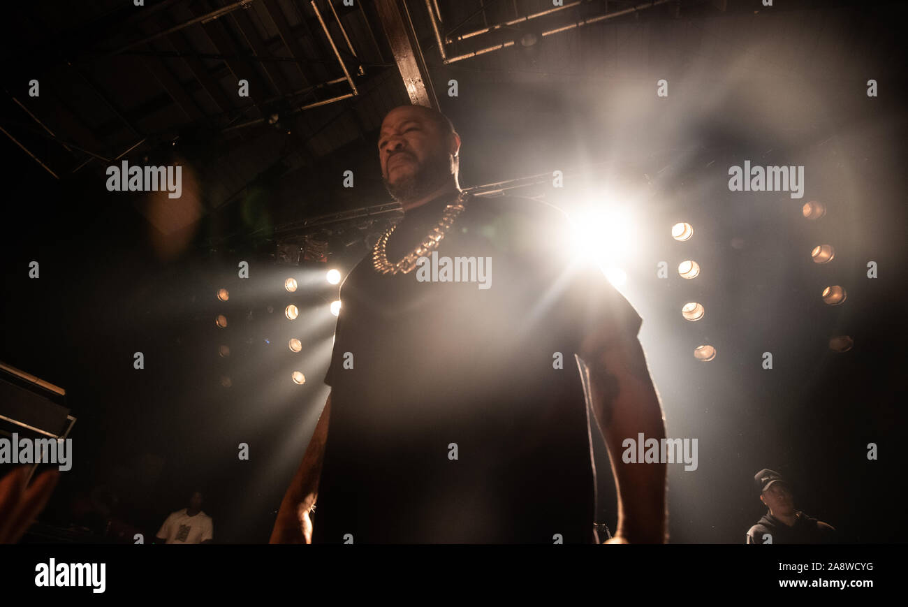 Copenhagen, Danimarca. 07th, novembre 2019. Il rapper americano e paroliere Xzibit esegue un concerto dal vivo a Pumpehuset in Copenhagen. (Photo credit: Gonzales foto - Joe Miller). Foto Stock
