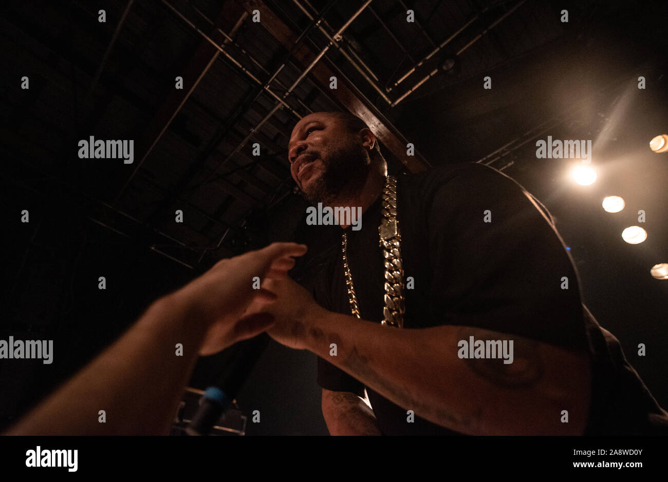 Copenhagen, Danimarca. 07th, novembre 2019. Il rapper americano e paroliere Xzibit esegue un concerto dal vivo a Pumpehuset in Copenhagen. (Photo credit: Gonzales foto - Joe Miller). Foto Stock