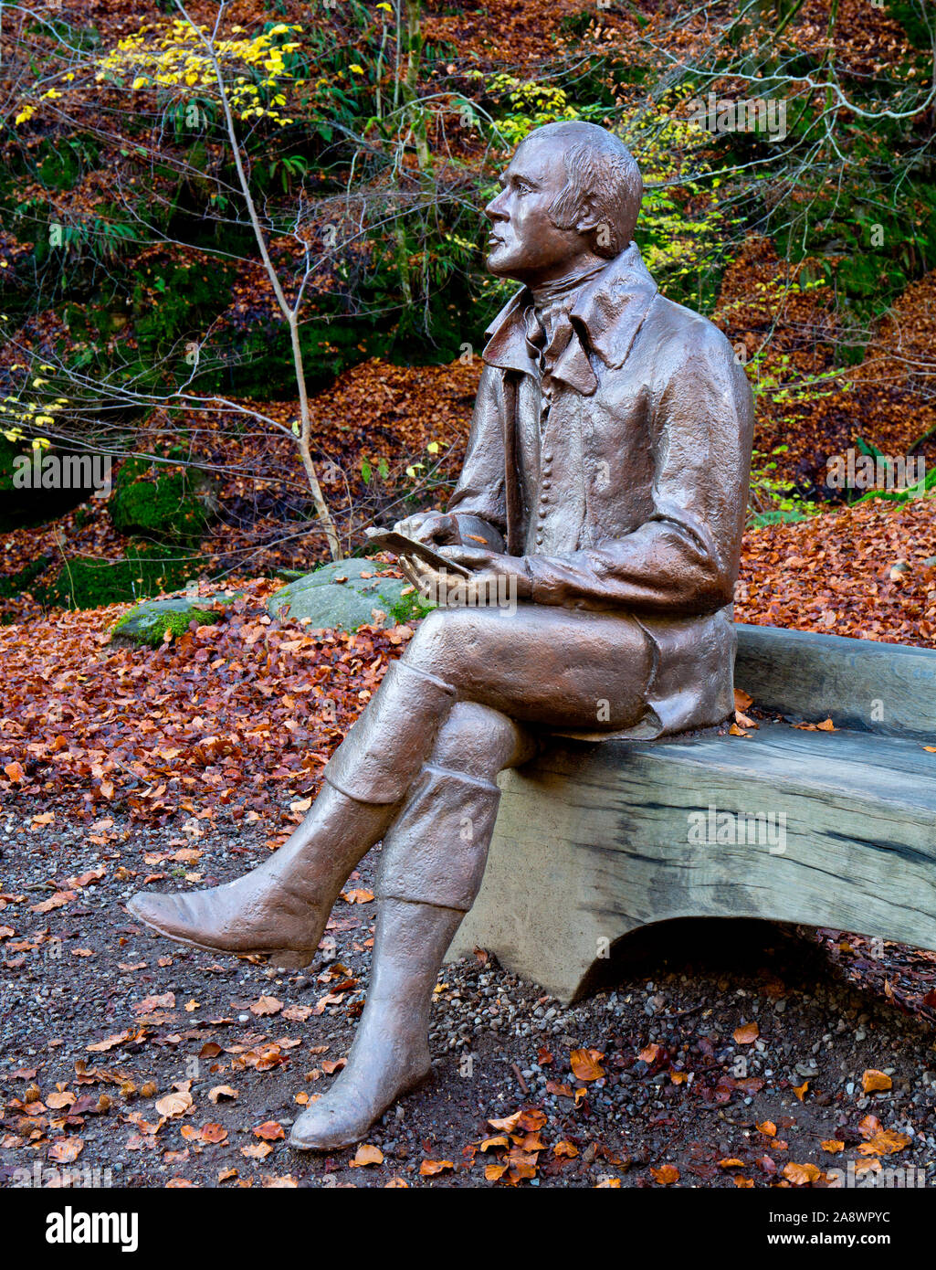 Il Rob Roy titolo a Aberfeldy, Perth and Kinross, Scozia. Foto Stock