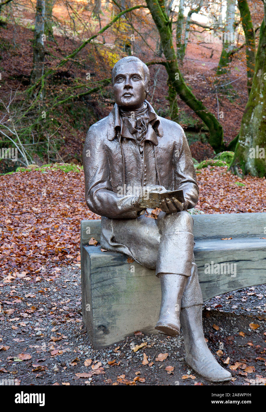 Il Rob Roy titolo a Aberfeldy, Perth and Kinross, Scozia. Foto Stock