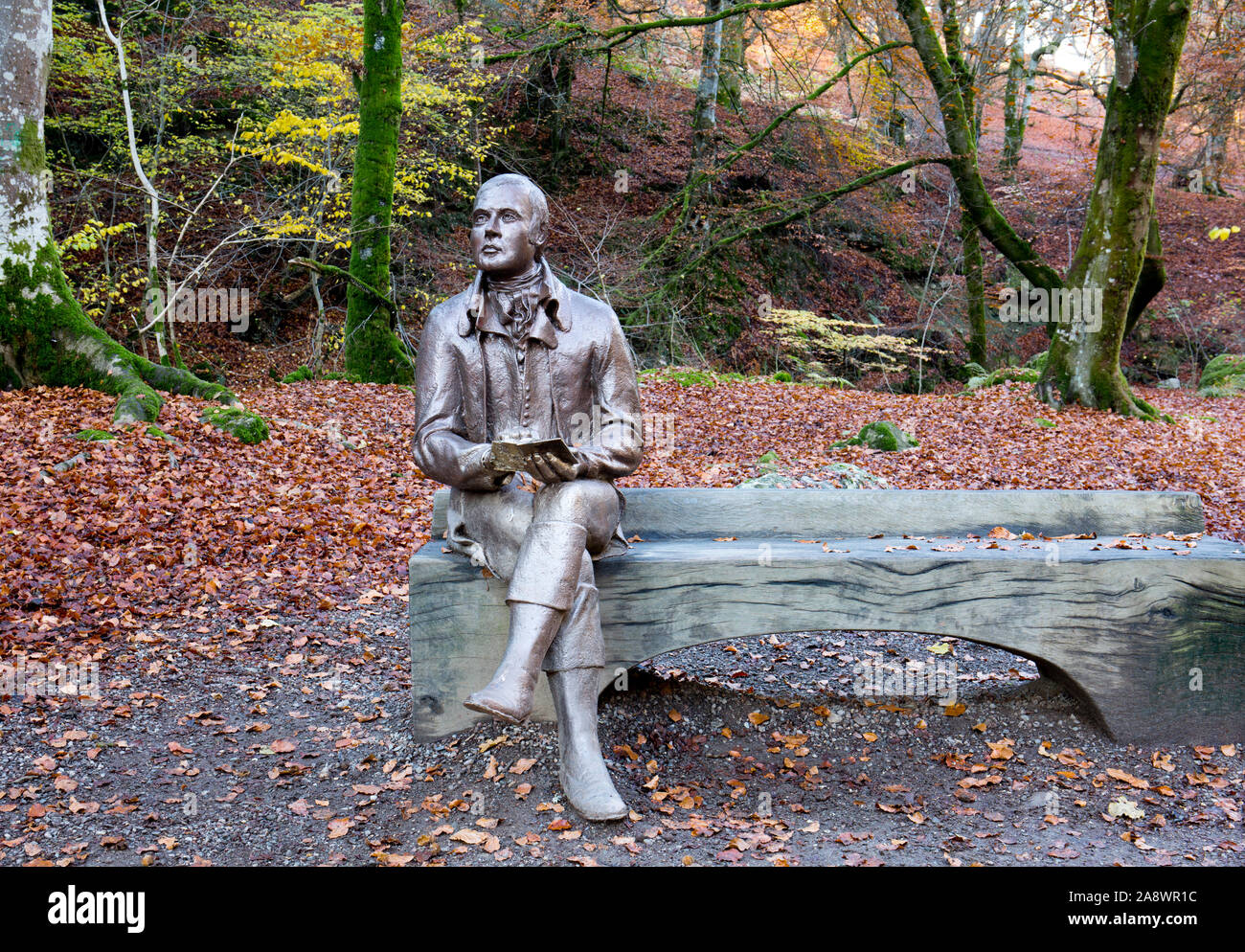 Il Rob Roy titolo a Aberfeldy, Perth and Kinross, Scozia. Foto Stock