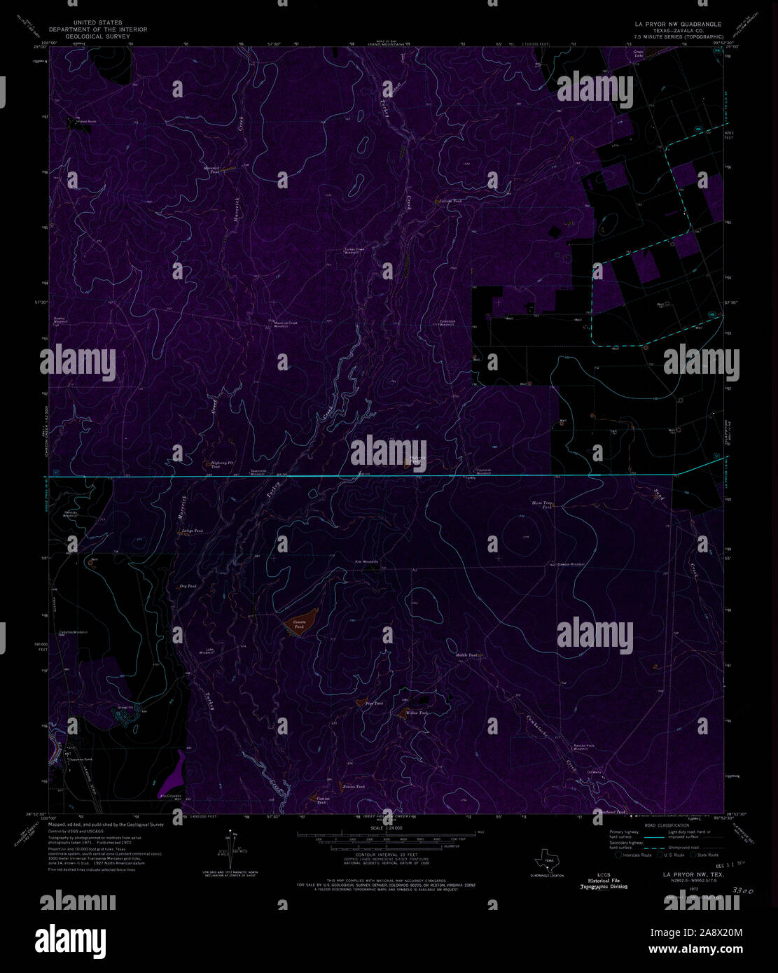 La pryor texas mappa immagini e fotografie stock ad alta risoluzione