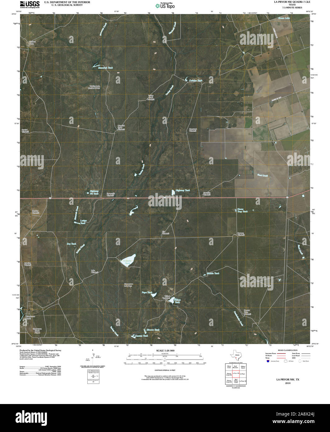 Mappa di la pryor Immagini senza sfondo e Foto Stock ritagliate Alamy