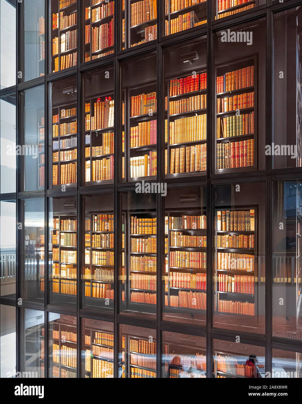 11.09. 2019. Londra, UK, all'interno della British library Foto Stock