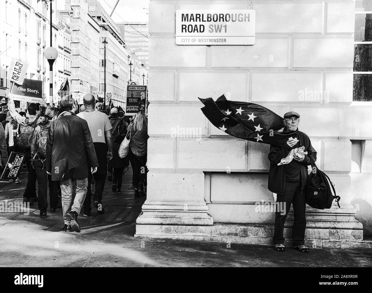 Voto popolare marzo - 19 Ottobre 2019 Foto Stock