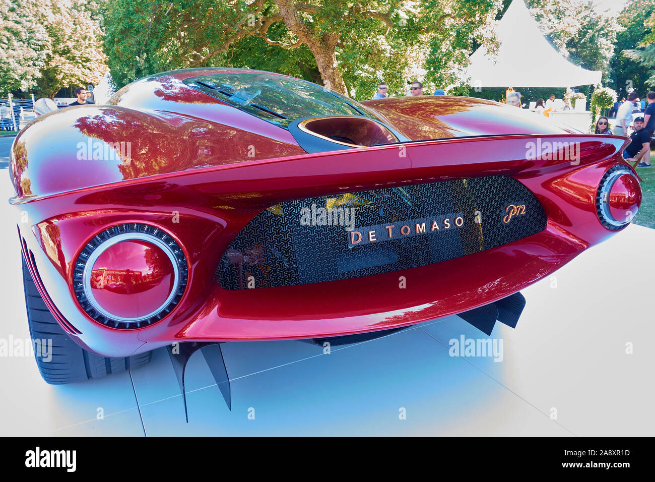 De Tomaso P72 a Goodwood Festival della velocità, 2019 Foto Stock