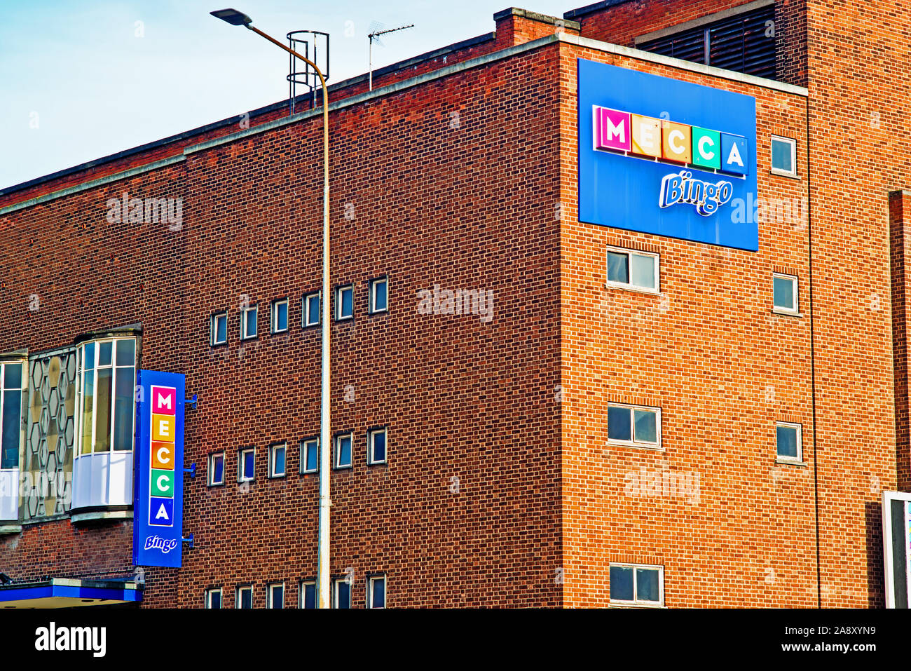 Mecca Bingo Ferensway, Hull, East Riding nello Yorkshire, Inghilterra Foto Stock