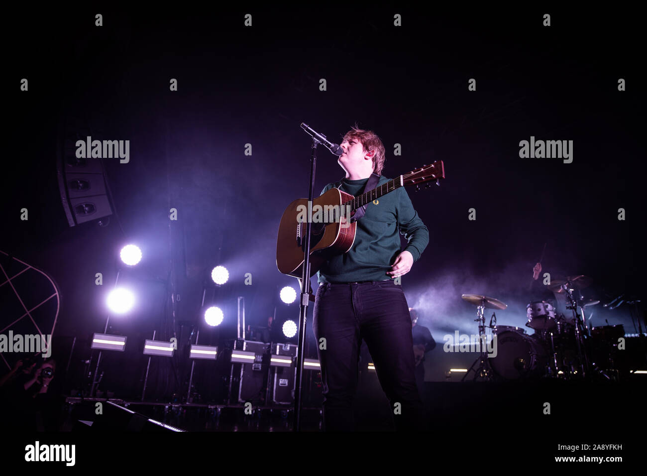 Oslo, Norvegia. Xi Nov, 2019. Lo scozzese cantante e cantautore Lewis Capaldi esegue un concerto live Sentrum scena in Oslo. (Photo credit: Gonzales foto/Tord Litleskare/Alamy Live News). Foto Stock