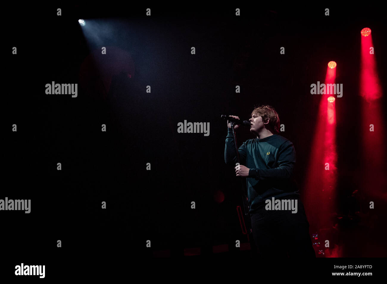 Oslo, Norvegia. Xi Nov, 2019. Lo scozzese cantante e cantautore Lewis Capaldi esegue un concerto live Sentrum scena in Oslo. (Photo credit: Gonzales foto/Tord Litleskare/Alamy Live News). Foto Stock