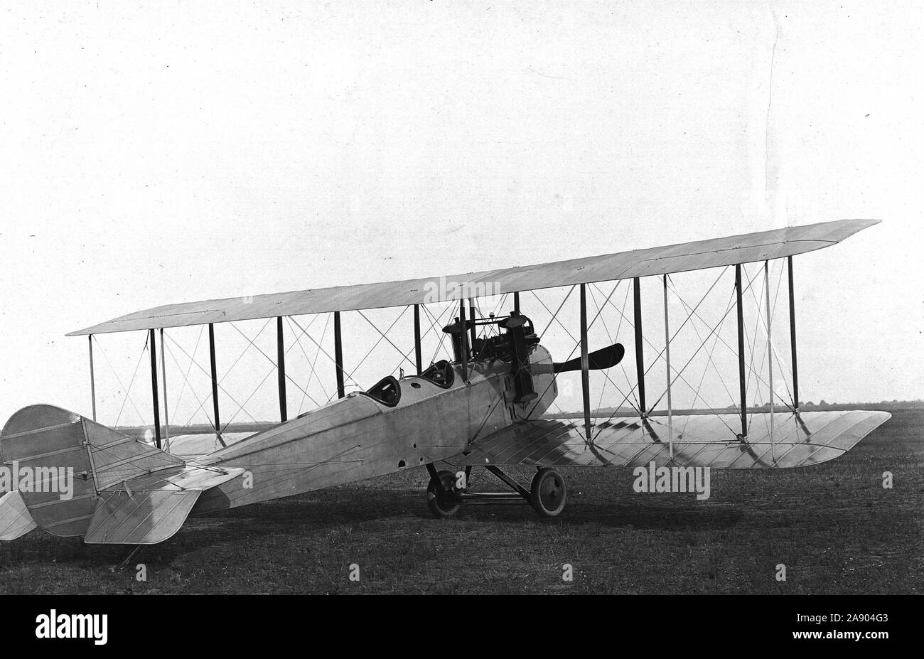 3/15/1918 aerei di fabbricazione presso Standard Aircraft Corp. Elizabeth, N.J. Modello standard H.3, elementari piano di formazione Foto Stock