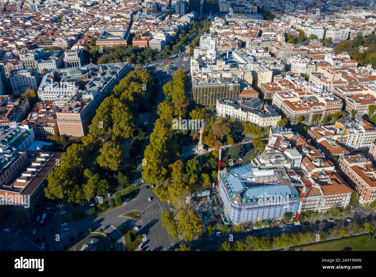 Monumento a los Caídos por España, Monumento al 2 maggio la ribellione, Madrid, Spagna Foto Stock
