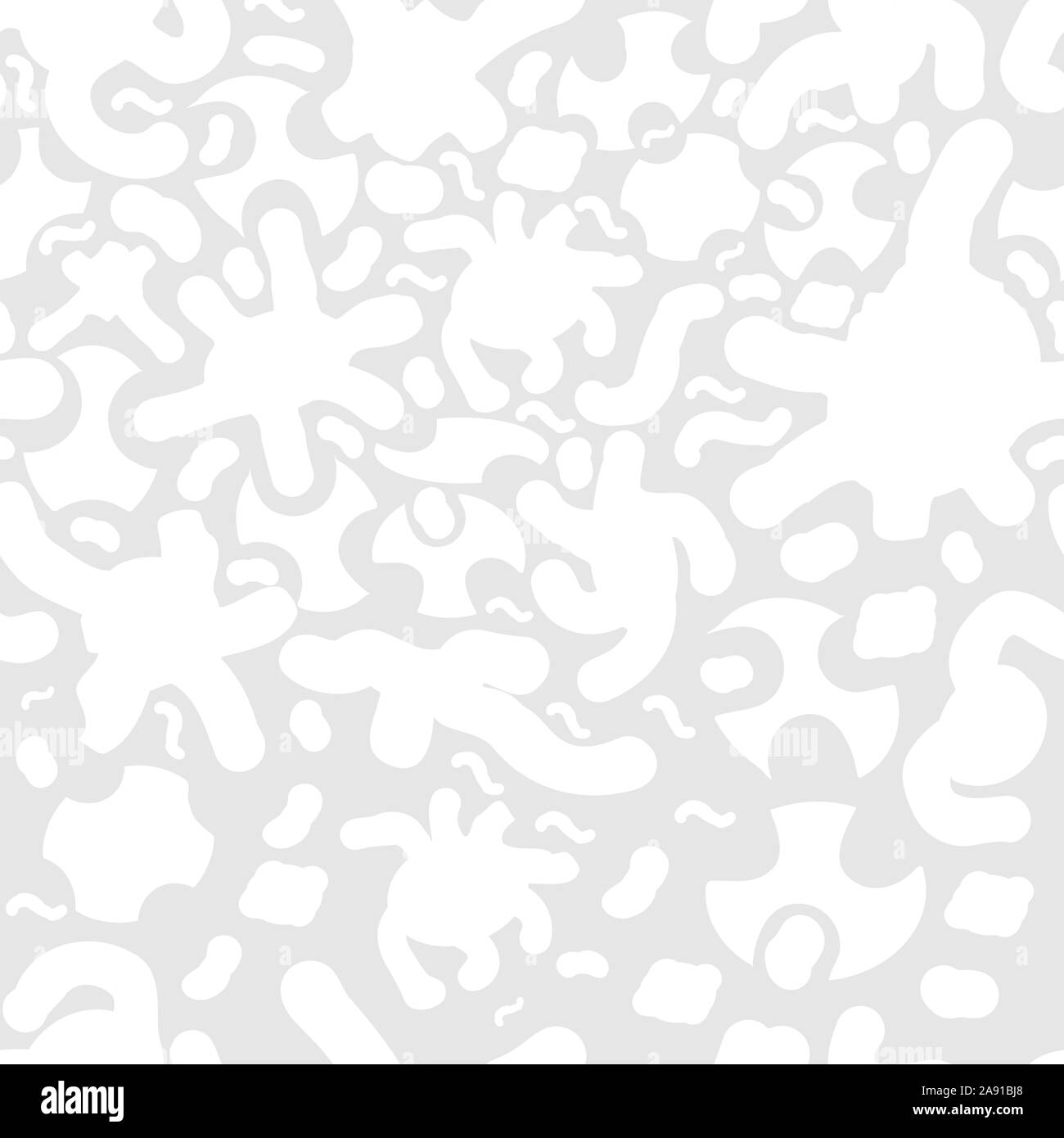 Vector seamless texture. Plasma bolle bianche Illustrazione Vettoriale