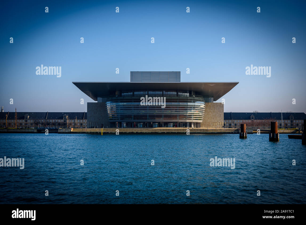 Copenaghen Opera House, Danimarca città capitale Foto Stock