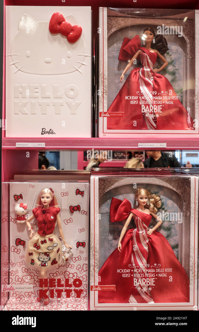 Celebrando Barbie, onore del suo 60esimo compleanno Foto Stock