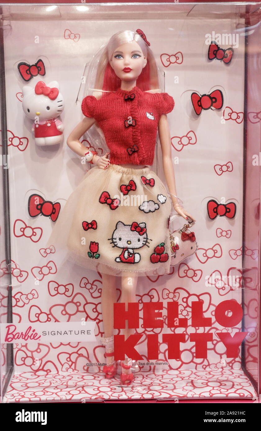 Celebrando Barbie, onore del suo 60esimo compleanno Foto Stock