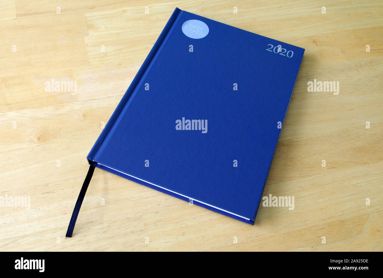 Anno 2020 Settimana per visualizzare Hardback Diario annuale Foto Stock