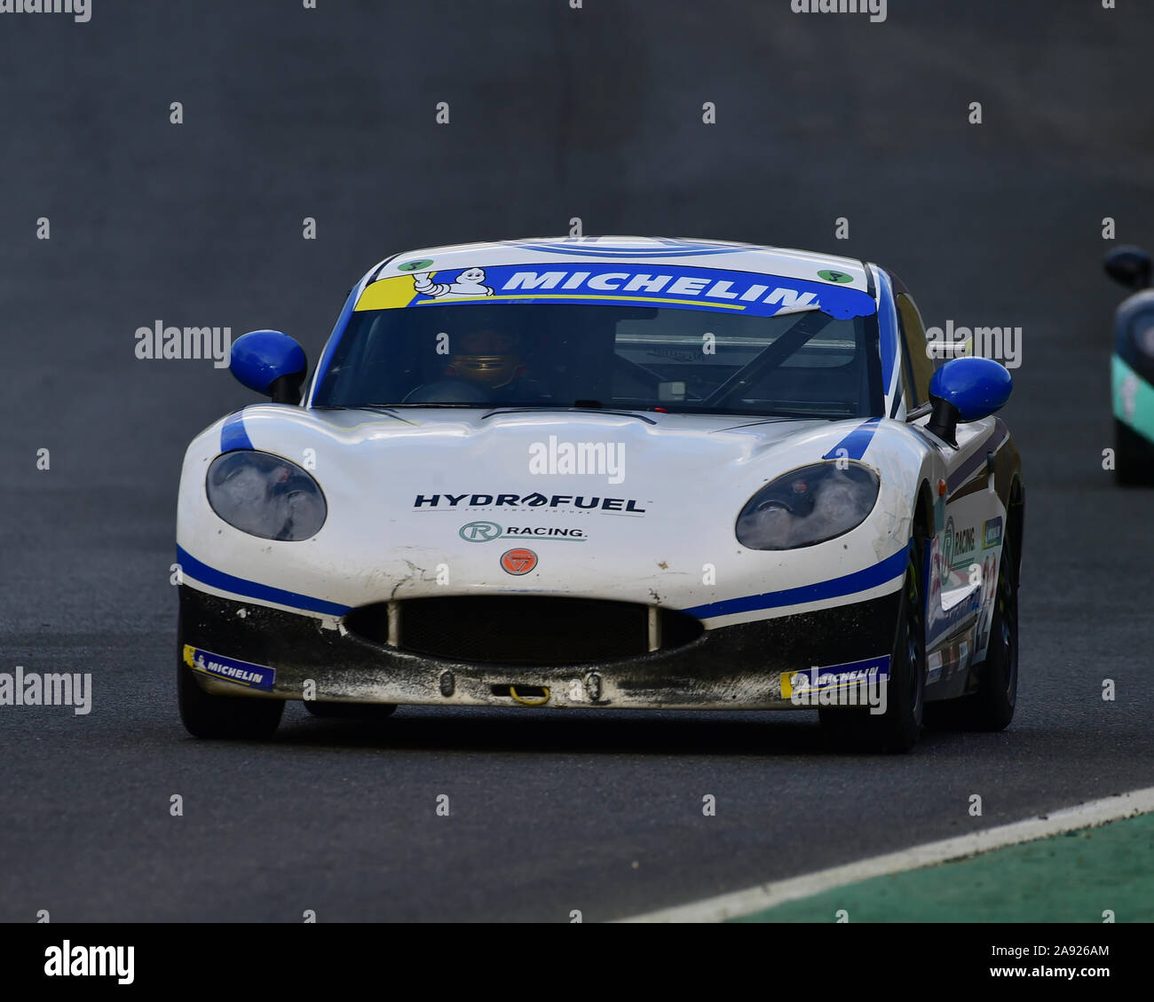 Bailey Voisin, Ginetta G40 Junior, Ginetta junior campionato invernale, BARC, nella gara notturna incontro, Brands Hatch, novembre 2019, il circuito da corsa, Foto Stock