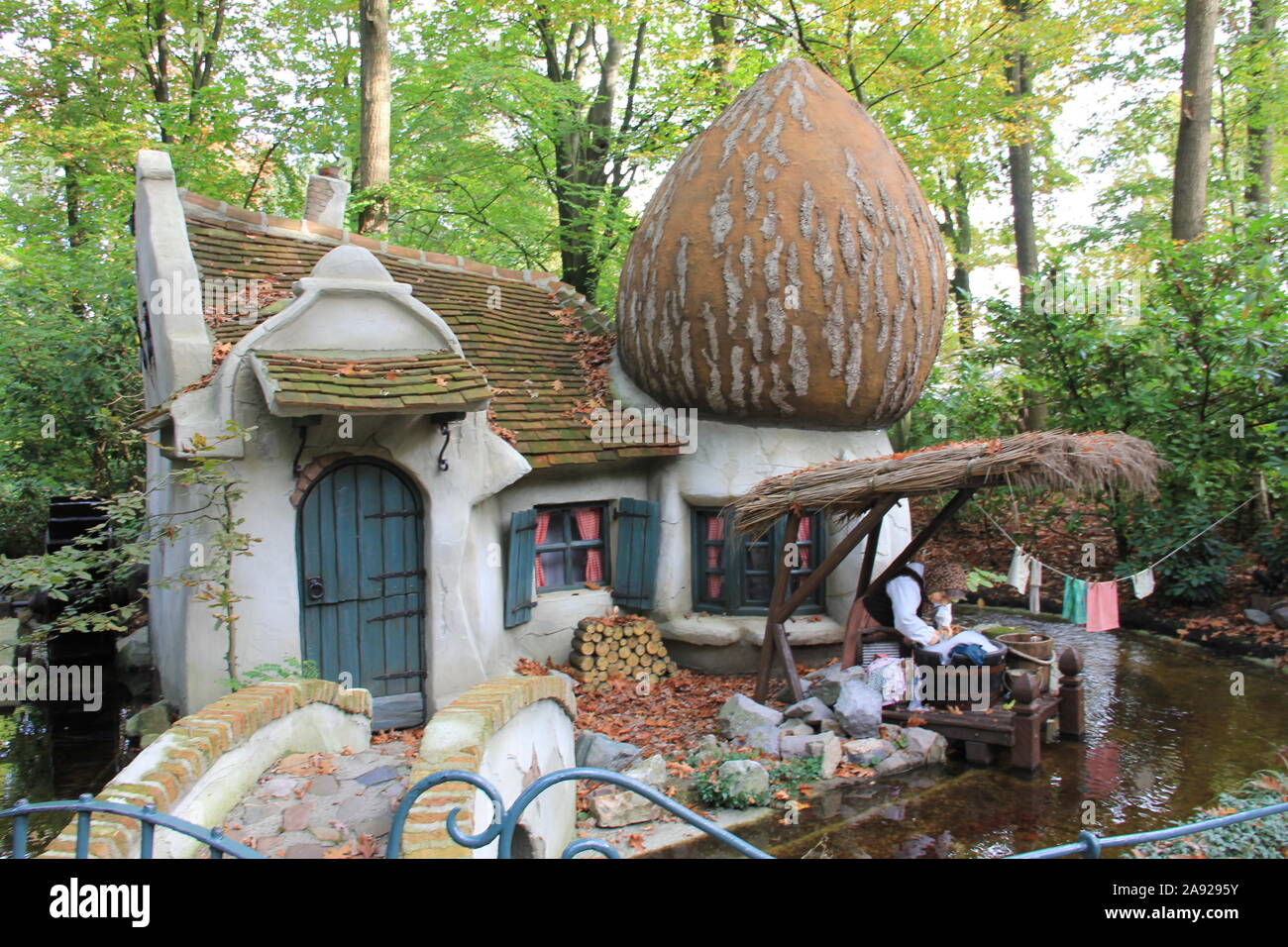 Efteling è una fantasia-parco divertimenti a tema nella Kaatsheuvel nei Paesi Bassi Foto Stock