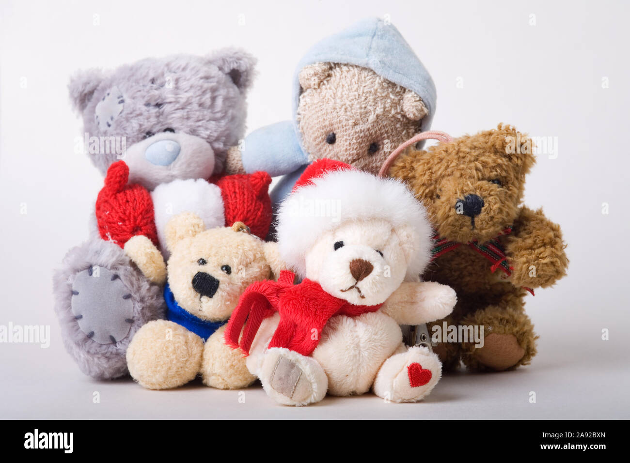 Teddybären, Kinderspielzeug, Familie, Foto Stock