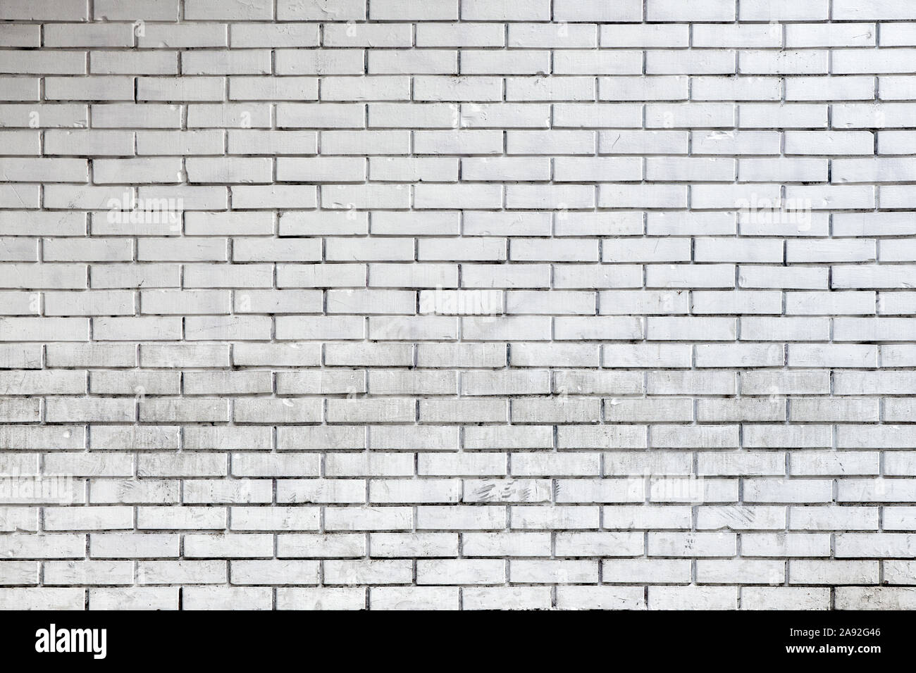 In mattoni bianchi superficie di parete come urban texture di sfondo Foto Stock