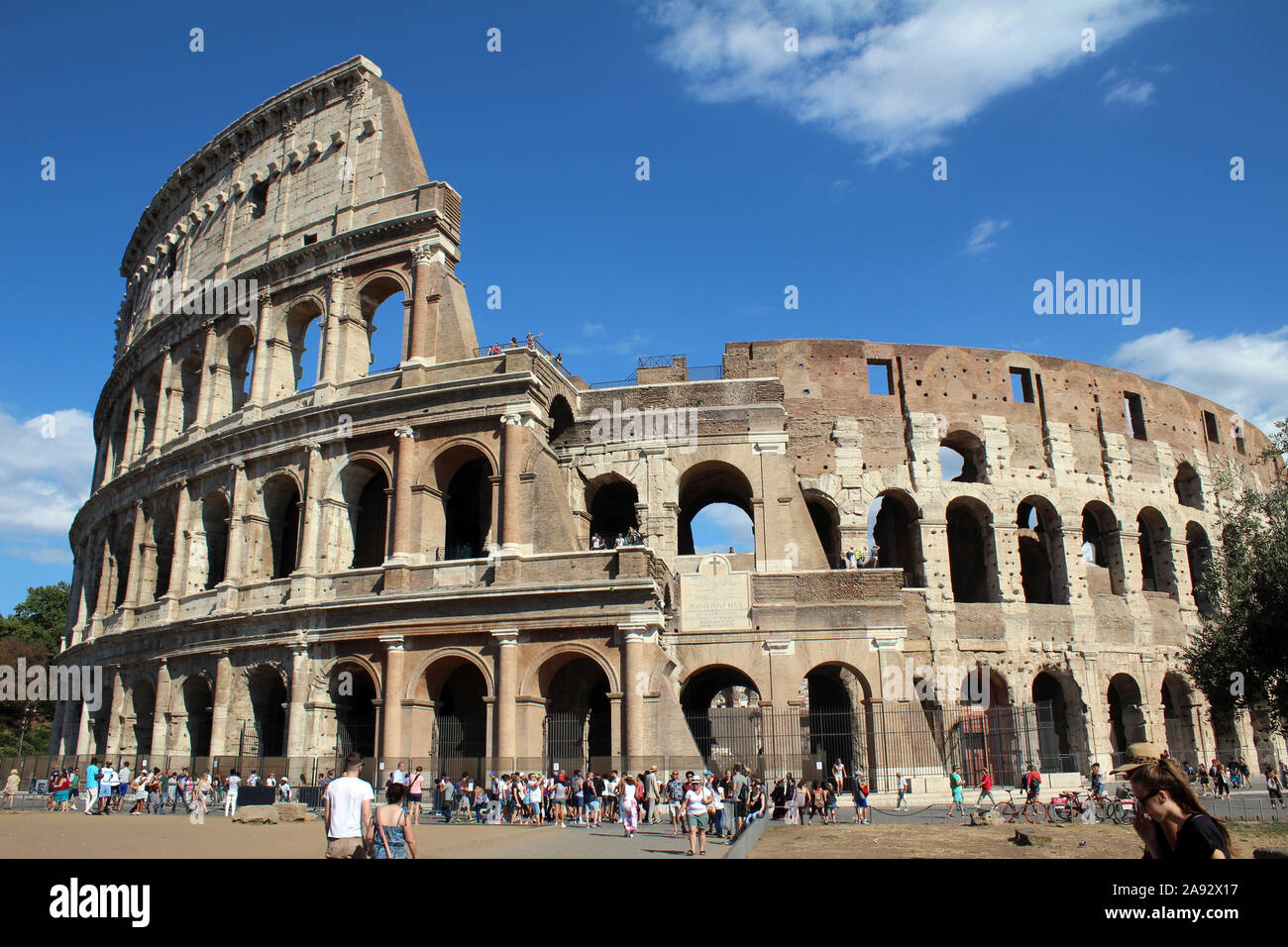 Roma Colosseo Foto Stock