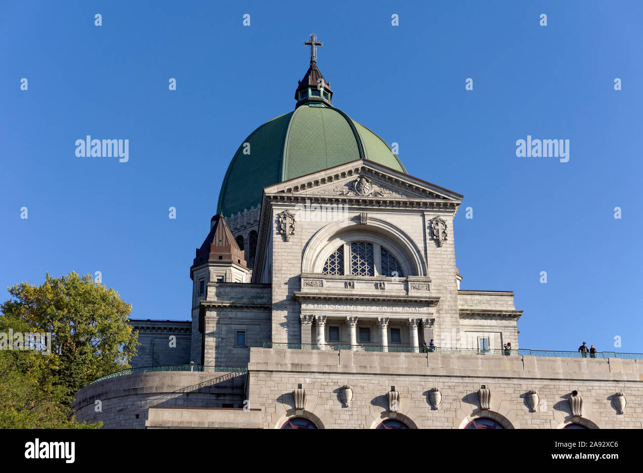 San Giuseppe Oratorio di Mount Royal basilica a Montreal, Quebec, Canada Foto Stock