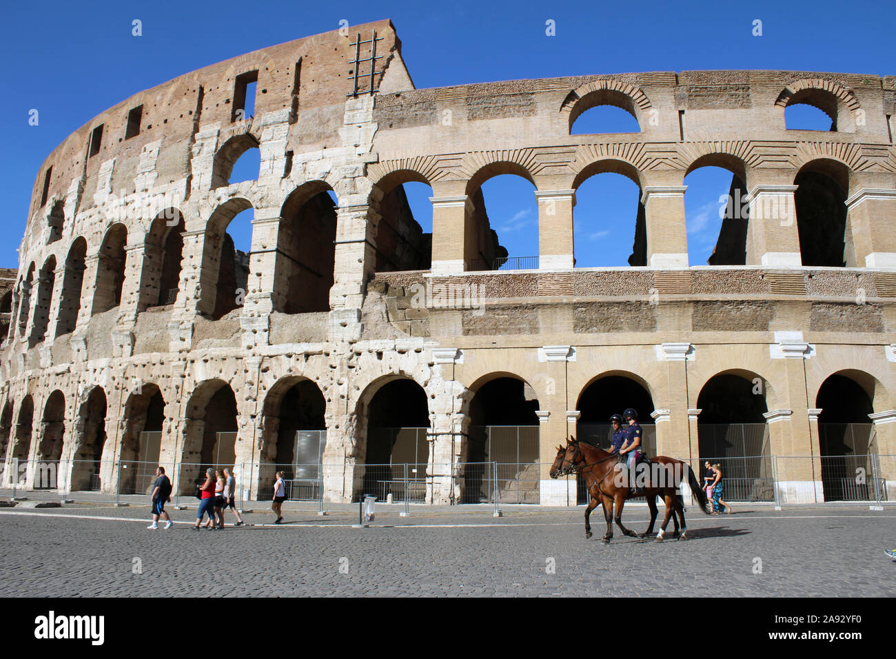 Roma Colosseo Foto Stock