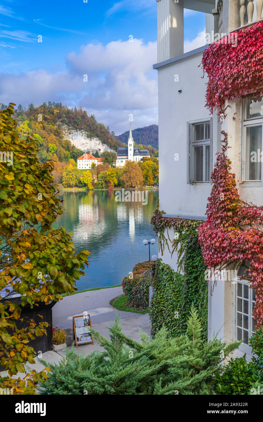 In Bled, Slovenia, l'Europa. Foto Stock